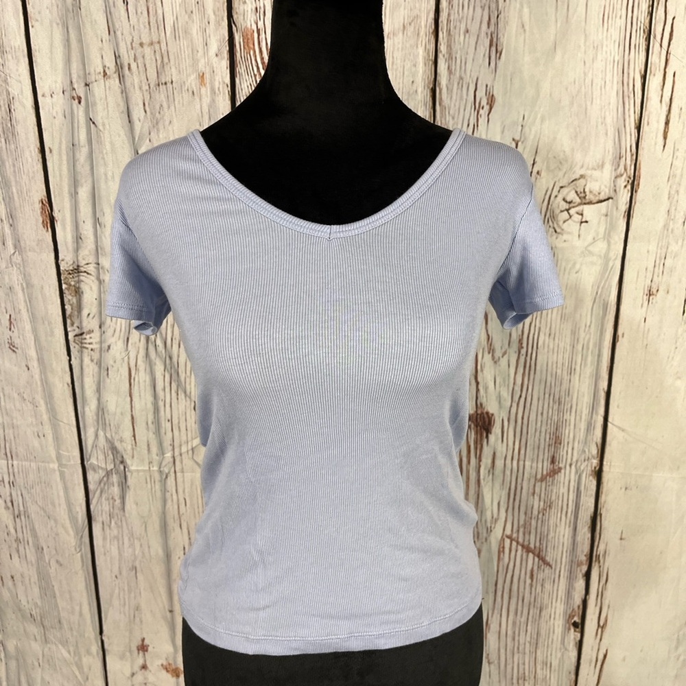 C&C California Light Blue Short Sleeve Tee XS